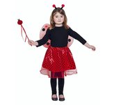 Strój dla dzieci biedronka rozm. 91/120cm