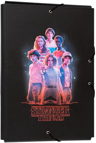 Složka s klopami Netflix|Stranger Things: Postavy (26 x 34 x 2 cm)