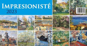 Impresionisté 2023 - stolní kalendář