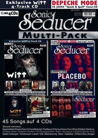 Sonic Seducer Multi-Pack 02/2022 mit Ausgabe 03/22 + 04/22