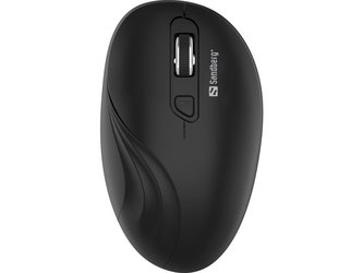 Sandberg Wireless Mouse, bezdrátová 2.4 GHz optická myš, 1600dpi, černá