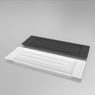 PODLOŽKA POD SUŠÁK 55 550X240 STŘÍBRNÁ