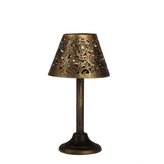 Kovový svícen - lampa, 6/24