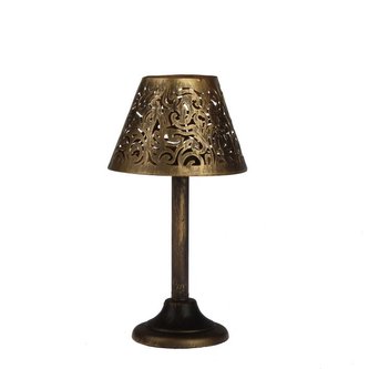 Kovový svícen - lampa, 6/24