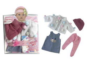 PLEJO Šaty na panenku 40-43cm