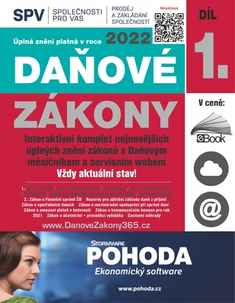 Daňové zákony 2022 XXL ProFi (Díl 1., právní stav 1. 10. 2022)