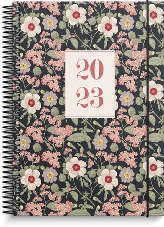 Burde Kalender 2023 Doodle Blumen