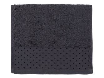 RUČNÍK KROPKI LUX 70X140 GRAFIT