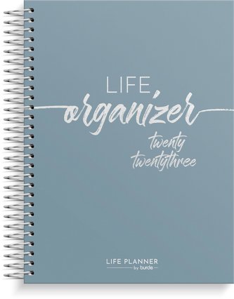 Burde Kalender 2023 Life Organizer Blau