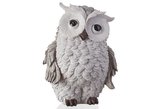 Sova poly šedobílá velká