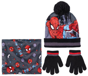 Dětský zimní set Marvel: Spiderman (univerzální)