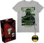 Pánské tričko s přívěskem DC Comics|Batman: The Riddler (XL) šedá bavlna