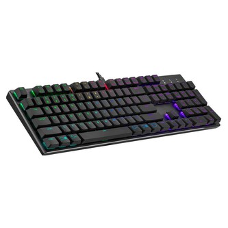 Cooler Master SK652 herní klávesnice TTC Low Red Switch US černá