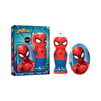 Spider-man sada sprchový gel a šampon 2v1 400 ml + žíňka