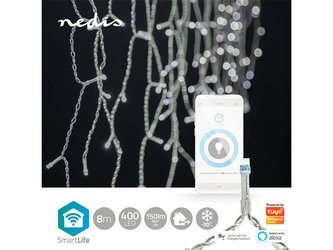 Smart LED vánoční řetěz NEDIS WIFILXC03W400 8m WiFi Tuya Smart LED vánoční řetěz NEDIS WIFILXC03W400 8m WiFi Tuya