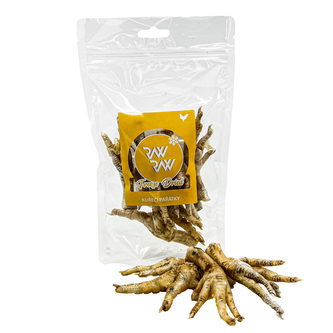 RAW RAW Freeze Dried žvýkací pamlsky Kuřecí pařátky 7ks