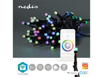 Smart LED vánoční řetěz NEDIS WIFILX01C42 5m WiFi Tuya Smart LED vánoční řetěz NEDIS WIFILX01C42 5m WiFi Tuya