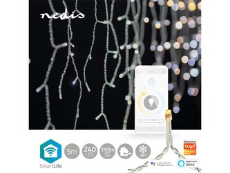 Smart LED vánoční řetěz NEDIS WIFILXC04W250 5m WiFi Tuya Smart LED vánoční řetěz NEDIS WIFILXC04W250 5m WiFi Tuya