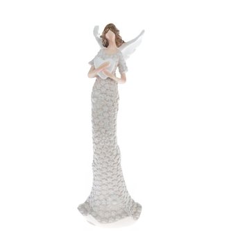 Polyresinový anděl se srdíčkem, 4/96