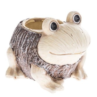 Keramický květináč - žába, 0/8