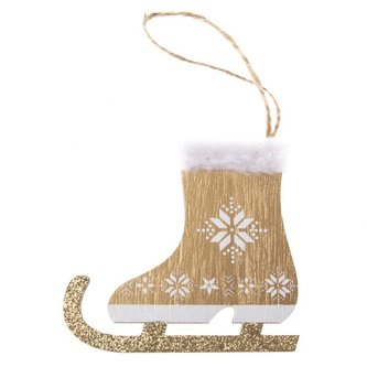 Závěsná dřevěná brusle - sada 2ks, 48/576