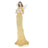 Polyresinový anděl se srdíčkem, 1/24