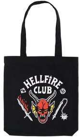 Shopping taška na rameno Stranger Things: Hellfire Club (37 x 39 x 10 cm)