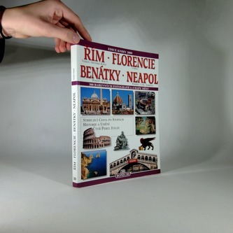 300 Barevných forografií a 4 mapy světa - Řím Florencie, Benátky