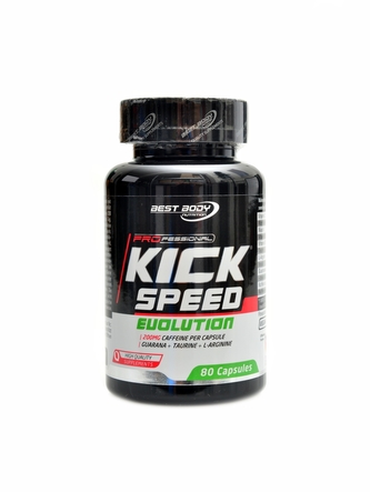 Best Body nutrition - Professional Kick speed evolution 80 kapslí