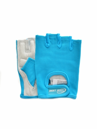 Best Body nutrition - Fitness rukavice Power tyrkysové - velikost S