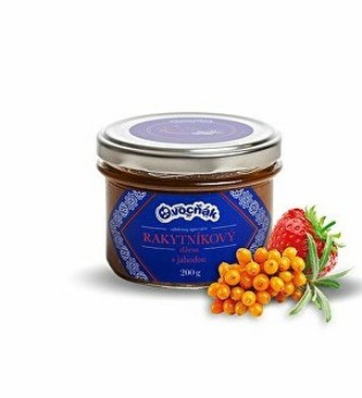 Ovocňák Džem rakytník s jahodou 200 g