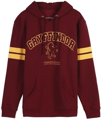 Pánská mikina Harry Potter: Nebelvírský lev (XL) červená bavlna Pánská mikina Harry Potter: Nebelvírský lev (XL) červená bavlna