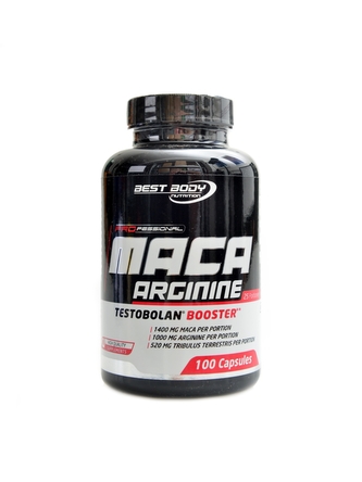 Best Body nutrition - Professional Maca Arginine testobolan booster 100 kapslí