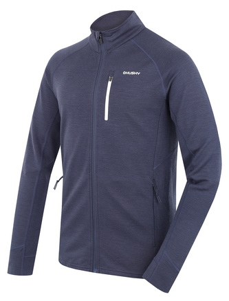 Pánská mikina z merino vlny Alou M dk. blue - XXL Pánská mikina z merino vlny Alou M dk. blue - XXL