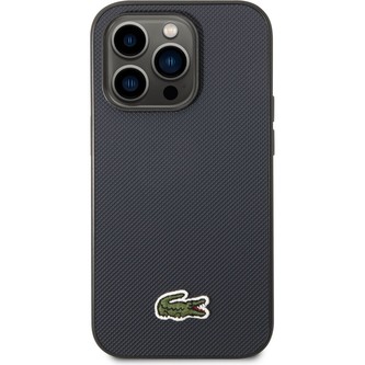 Lacoste Iconic Petit Pique Logo kryt iPhone 14 Pro modrý
