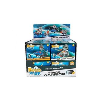 BuildMeUP stavebnice - Space warrior 30-35ks v krabičce /24/