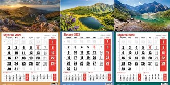 Kalendarz 2023 Jednodzielny MIX AVANTI