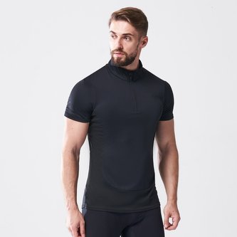 Tričko Vented Workout Top Black - Squat Wolf - Velikost: XL