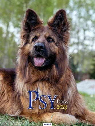 Kalendarz 2023 Ścienny Psy AVANTI