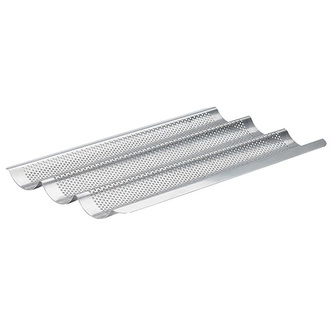 3366.03 Nerezový plech na bagety 40x26,5