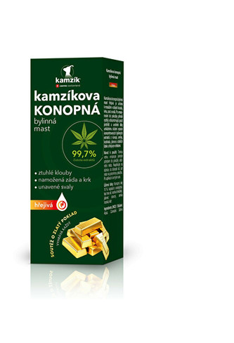 Cemio Kamzíkova konopná mast hřejivá 200 ml edice 2022