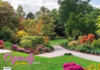 Kalendarz 2023 Albumowy Ogrody AVANTI