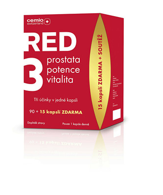 Cemio RED3 90 + 15 kapslí edice 2022