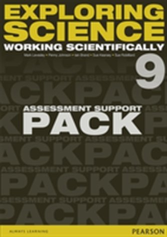 Exploring Science: Working Scientifically Assessment Support Pack Year 9