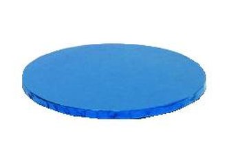 Kulatá podložka pod dort modrá 40 x1,2 cm - Decora