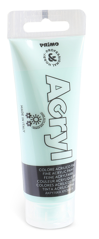 Akrylová barva PRIMO PASTEL, 75ml, mátová, tuba