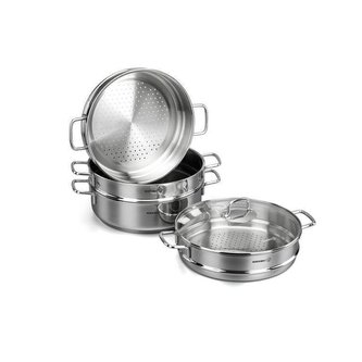 Nerezový napařovací hrnec 28cm set - Korkmaz