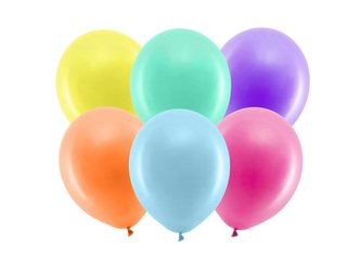 Pastelové balónky 23cm 100ks barevné - PartyDeco
