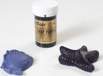 Gelová barva Sugarflair (25 g) Deep Purple