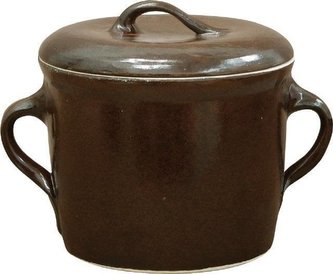 Kameninový hrnec s víkem 1,8 l - BIOWIN